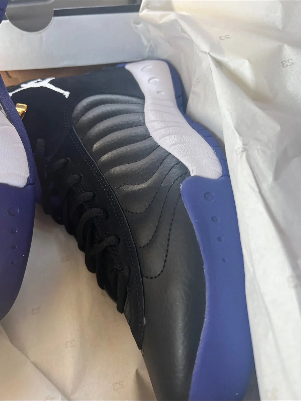 Jordan Box with Gold Jumpman Emblem